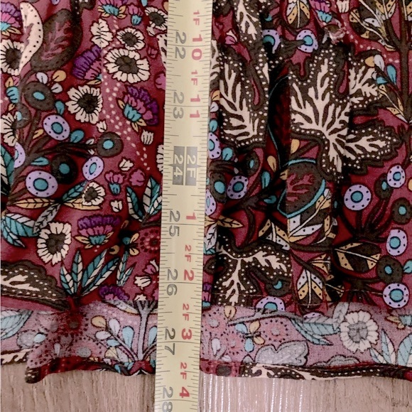 Anthro Maeve Boho Janie Peasant Blouse SZ 12 - Picture 11 of 13